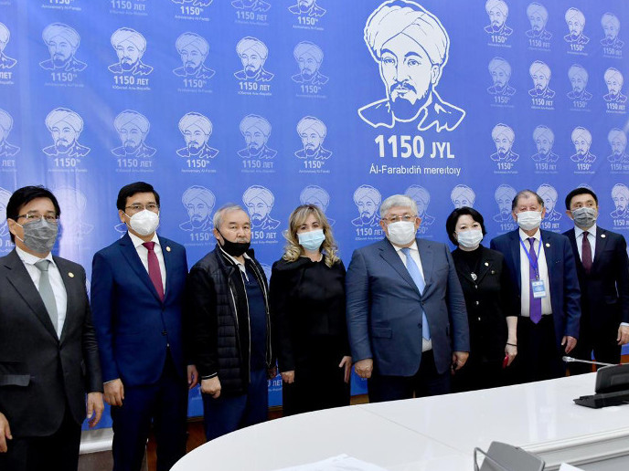 Қырымбек Көшербаев әл-Фарабидің 1150 жылдығына арналған салтанатты шараға қатысты