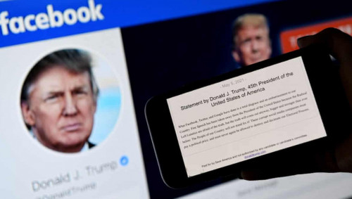 Трамптың Facebook аккаунты 2 жылға бұғатталды