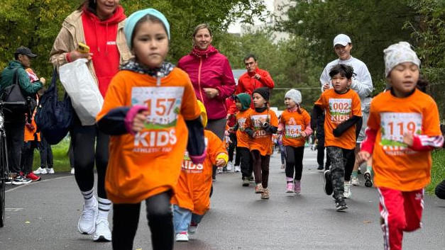 Astana run: елордада әуесқойлар арасында жарыс өтті