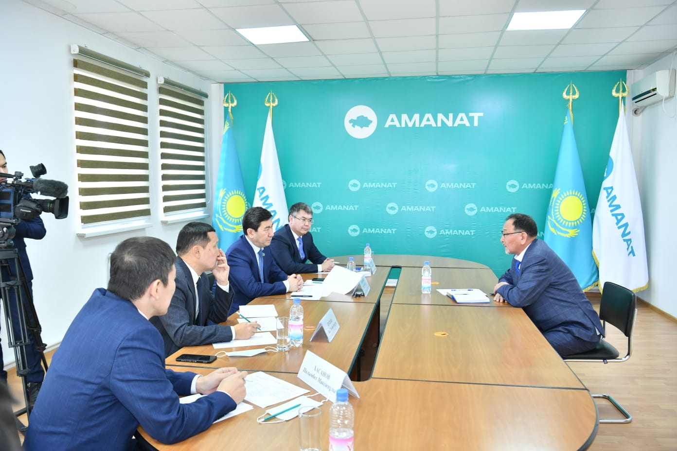 Фото: «AMANAT» партиясының баспасөз қызметі