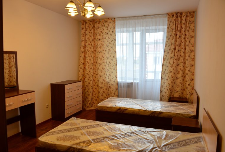 Комнаты, где проживали военные. 