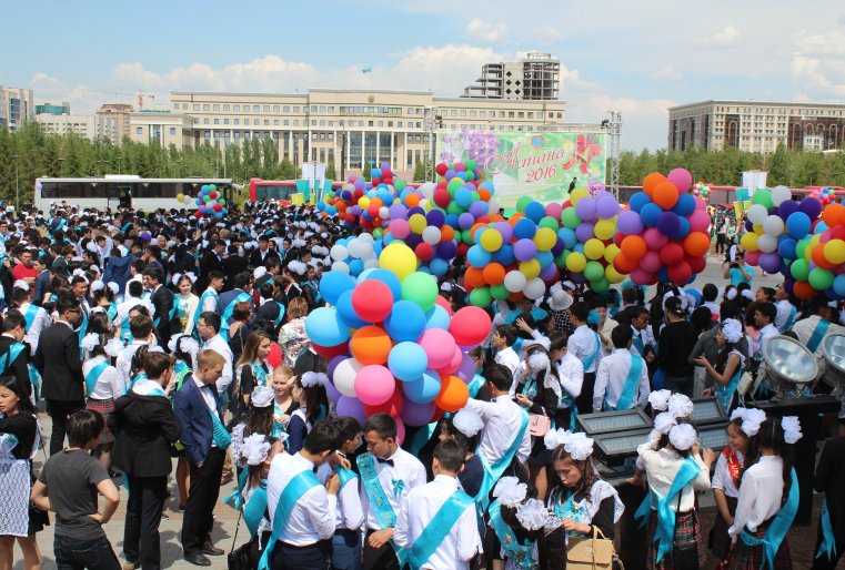 И запустить в воздух шары.