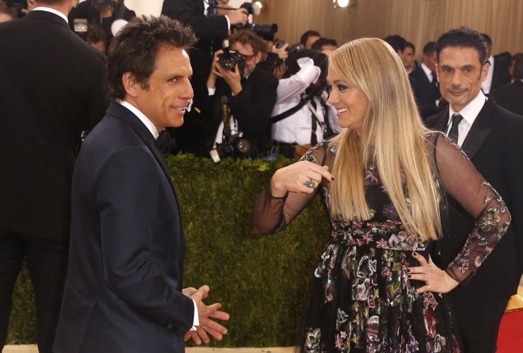 Актер Бен Стиллер и его жена Кристин Тейлор. © REUTERS 