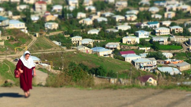 Posólok Kýbachı (novye) v Dahadaevskom raıone Respýblıkı Dagestan