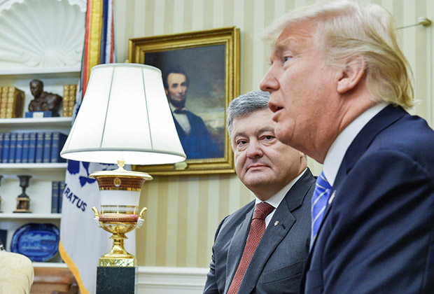 پەتر پوروشەنكو ي دونالد ترامپ ۆ وۆالنوم كابينەتە