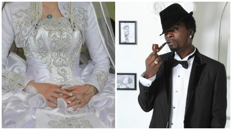 Ол оны сорып алып, презерватив кигізді.