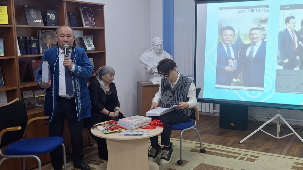 Этнограф Болат Бопайдың еңбектері Брайль қарпінде жарық көрді