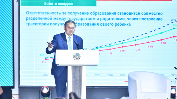 ҚР Ғылым және жоғары білім министрі Алматы қаласының тұрғындарымен кездесу өткізді