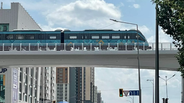 Астанадағы LRT-ның алғашқы пойызы  қашан іске қосылады?