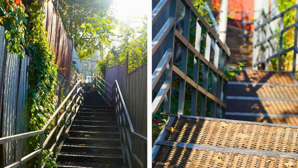 В Медеуском районе Алматы обновили более 280 метров лестниц по обращениям жителей