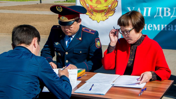 Полицейлер экстремизм мен киберқылмыстың алдын алу бойынша кездесу өткізді