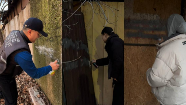 Алматыдағы аудандардың бірінде 200-ден астам есірткі жарнамасы жойылды 