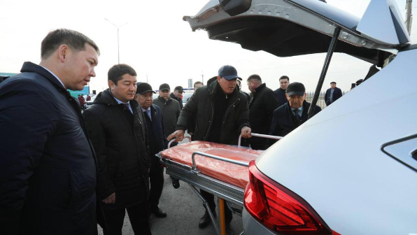 ماڭعىستاۋ وبلىسىندا مەديسينالىق مەكەمەلەرگە جاڭا سانيتارلىق اۆتوكولىكتەر تابىستالدى