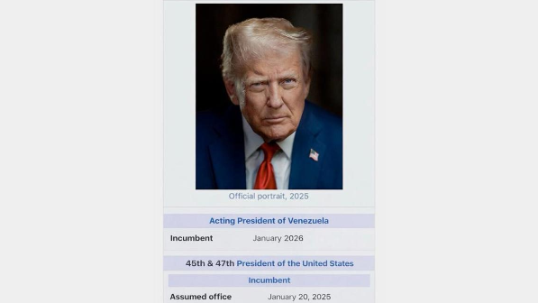 Трамп «екі елдің президенті» атанды ма?