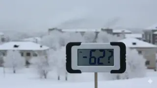 «-62°» деген видеоға Қазгидромет жауап берді: ШҚО-дағы нақты суық қандай