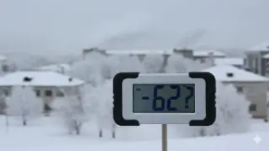 «-62°» деген видеоға Қазгидромет жауап берді: ШҚО-дағы нақты суық қандай