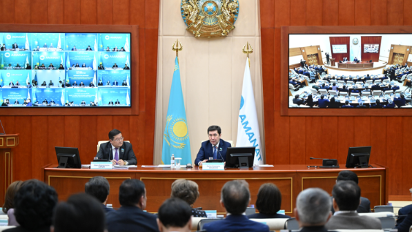 «AMANAT» партиясы жаңа Конституцияның қабылдануына байланысты Үндеу жасады